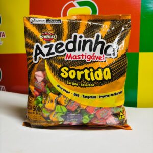 BALA MASTIGAVEL AZEDINHA SORTIDA 500GR