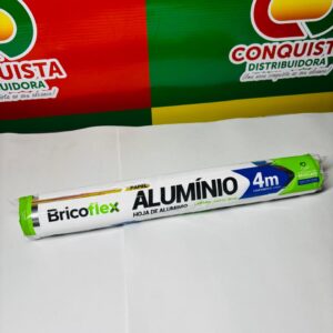 FOLHA DE ALUMINIO BRICOFLEX 30X4M C/25