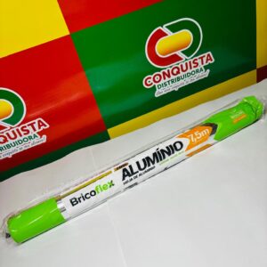FOLHA DE ALUMINIO BRICOFLEX 45X7.5M C/25