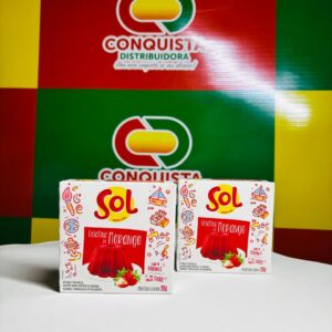 GELATINA SOL MORANGO 20GR
