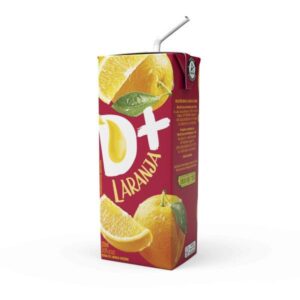 BEBIDA DE FRUTA D+ LARANJA 27X200ML