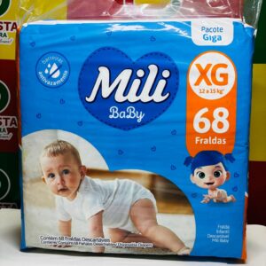 FRALDA MILI BABY GIGA XG