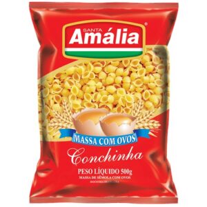 MAC. S.AMALIA C/OVOS CONCHINHA 500GR